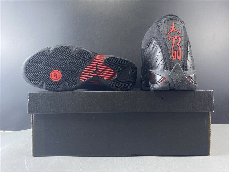 Air Jordan 14 Bred Preto Vermelho