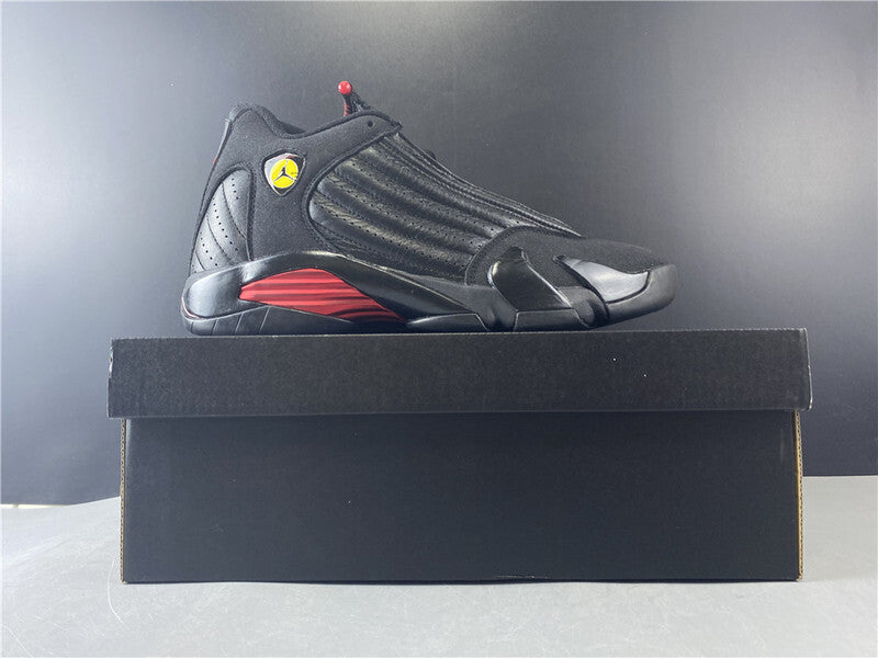 Air Jordan 14 Bred Preto Vermelho