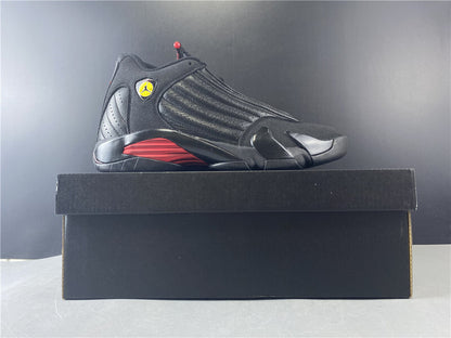 Air Jordan 14 Bred Preto Vermelho