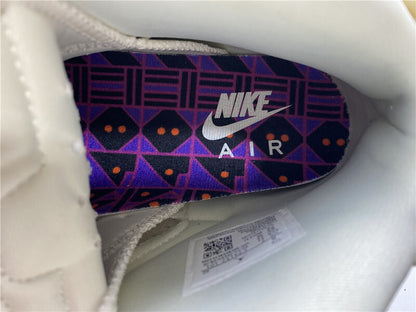 Air Jordan 6 Bege Roxo e Laranja