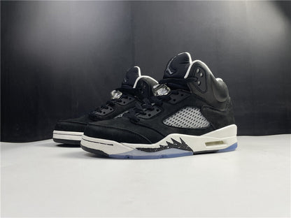 Air Jordan 5 Preto Branco e Azul Gelo