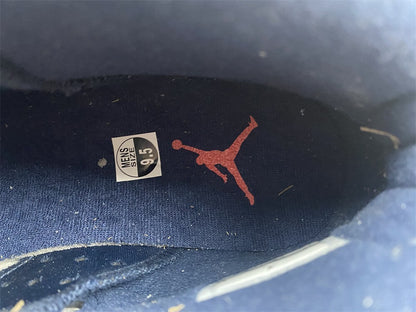 Air Jordan 6 Branco Azul Marinho e Laranja