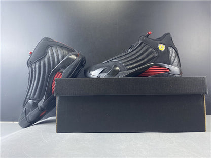 Air Jordan 14 Bred Preto Vermelho