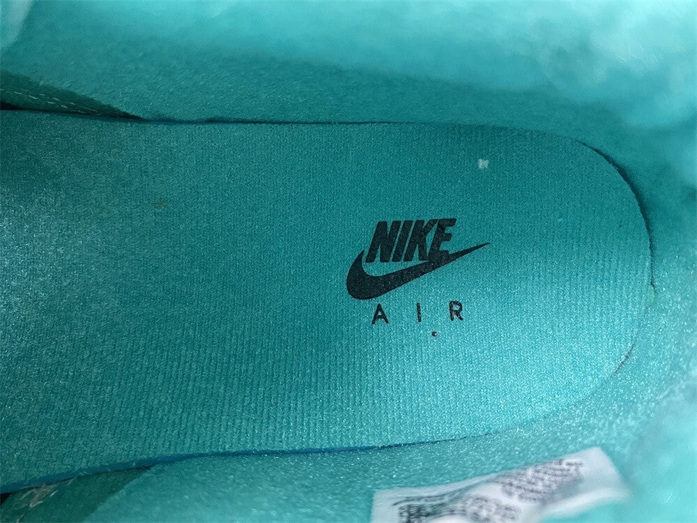 Air Jordan 4 x Off White Verde Menta e Bege