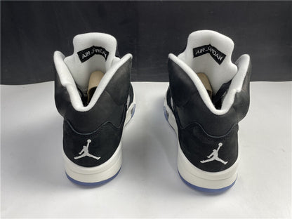 Air Jordan 5 Preto Branco e Azul Gelo