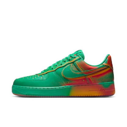 Air Force 1 Low Retro Stadium Green and Laser Orange