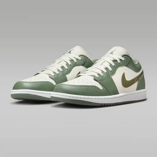 Air Jordan 1 Low Vintage Lichen Summit White Medium Olive