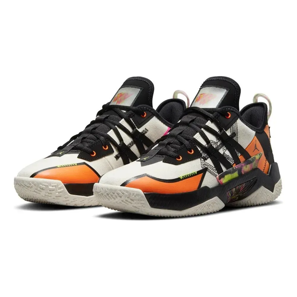 Air Jordan One Take II White Orange