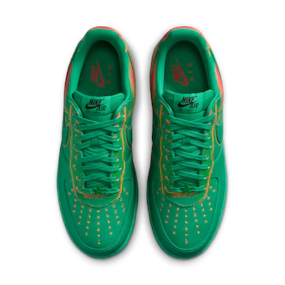 Air Force 1 Low Retro Stadium Green and Laser Orange