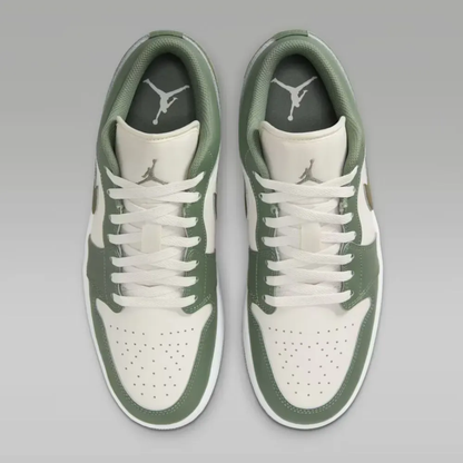 Air Jordan 1 Low Vintage Lichen Summit White Medium Olive