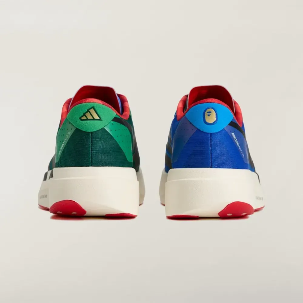 BAPE x adidas Adizero EVO SL Power Blue Collegiate Green Off White