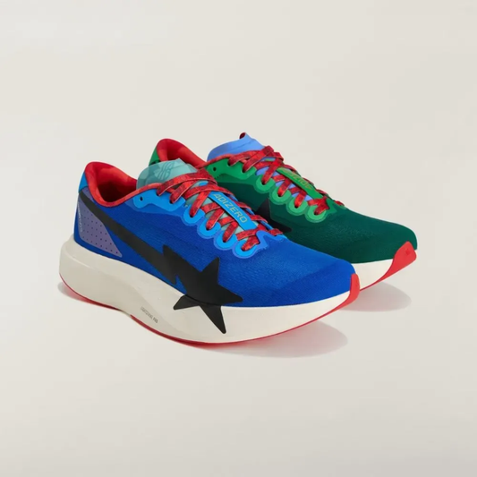 BAPE x adidas Adizero EVO SL Power Blue Collegiate Green Off White