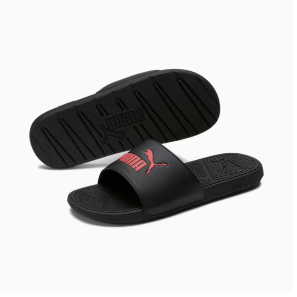 Chinelo Cool Cat 2.0 Preto e Vermelho Escuro