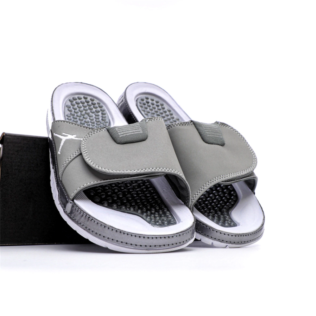 Chinelo Jordan Hrydro VI Retrô - Cinza