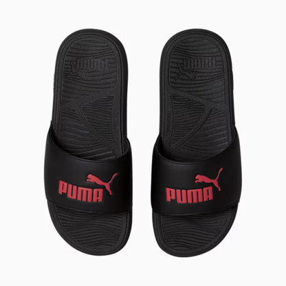 Chinelo Cool Cat 2.0 Preto e Vermelho Escuro