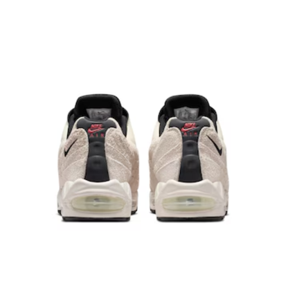 Air Max 95 Big Bubble Zip Phantom and Light Crimson