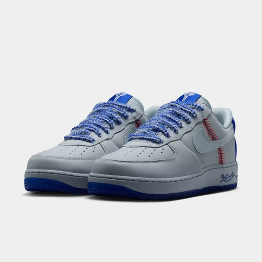 Kobe Bryant x Nike Air Force 1 Low Protro Dodgers Wolf Grey Rush Blue