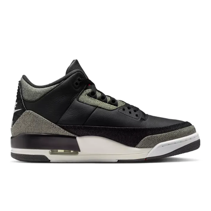 Levi's x Air Jordan 3 Black White