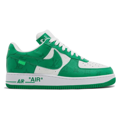 Louis Vuitton x Nike Air Force 1 Low By Virgil A White Green