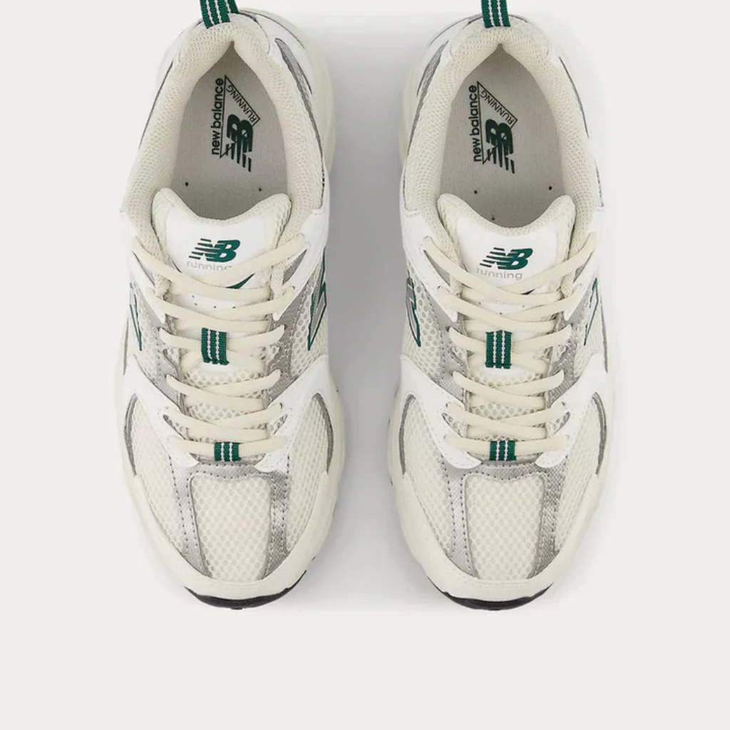 New Balance 530 Sea Salt White Marsh Green