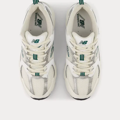New Balance 530 Sea Salt White Marsh Green