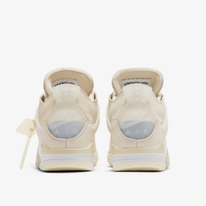 Off-White x Air Jordan 4 Sail Feminino