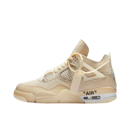 Off-White x Air Jordan 4 Sail Feminino