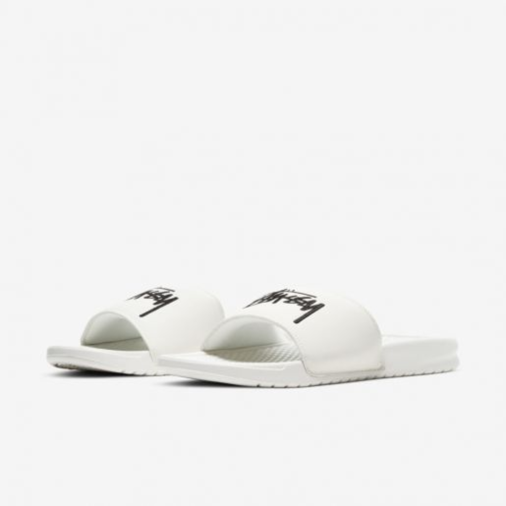 Stussy x Nike Benassi White