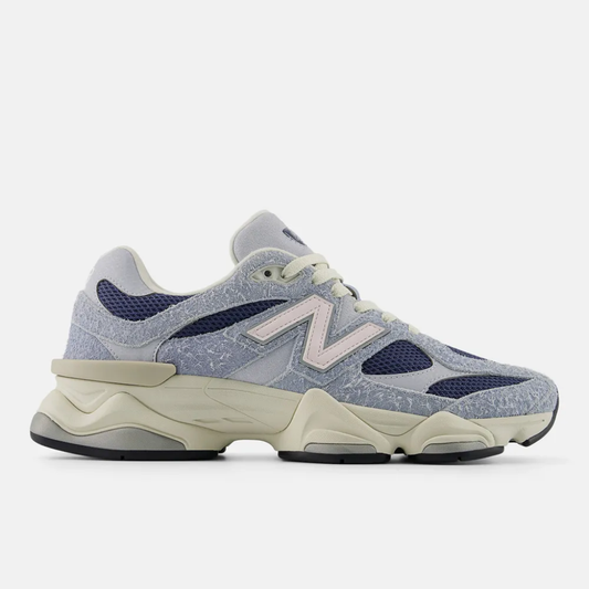 Tênis New Balance 9060 Unisex Cinza Azulado Rosa Claro