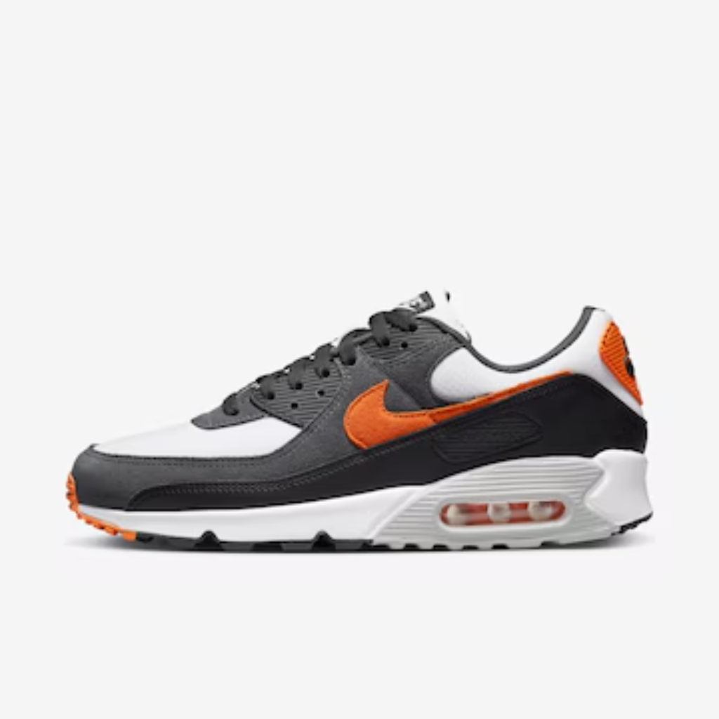 Tênis Nike Air Max 90 Masculino  PRETO E LARANJA