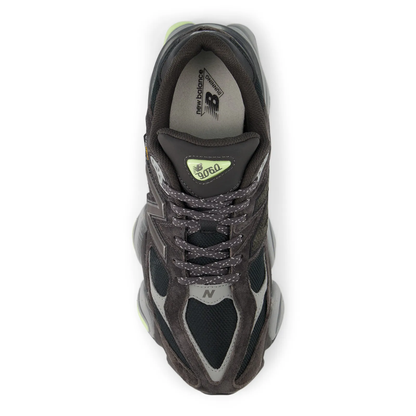 Tênis New Balance 9060 Unisex PretoVerde Claro