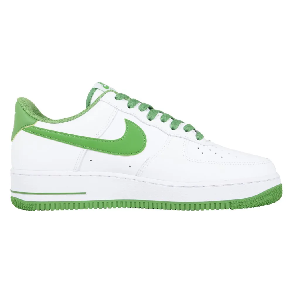 _Tenis Nike Air Force 1 07 Branco  Verde