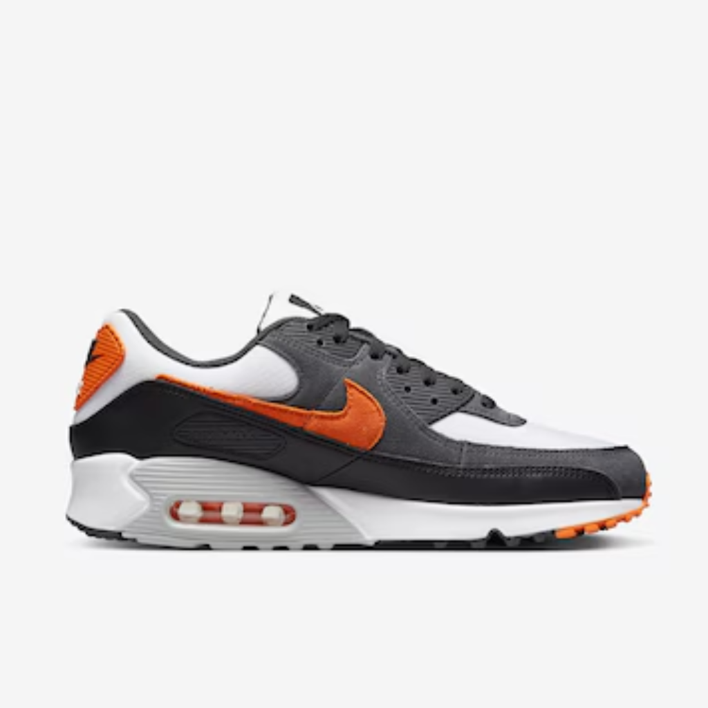 Tênis Nike Air Max 90 Masculino  PRETO E LARANJA