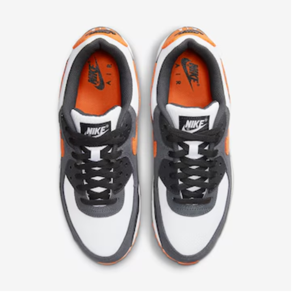 Tênis Nike Air Max 90 Masculino  PRETO E LARANJA