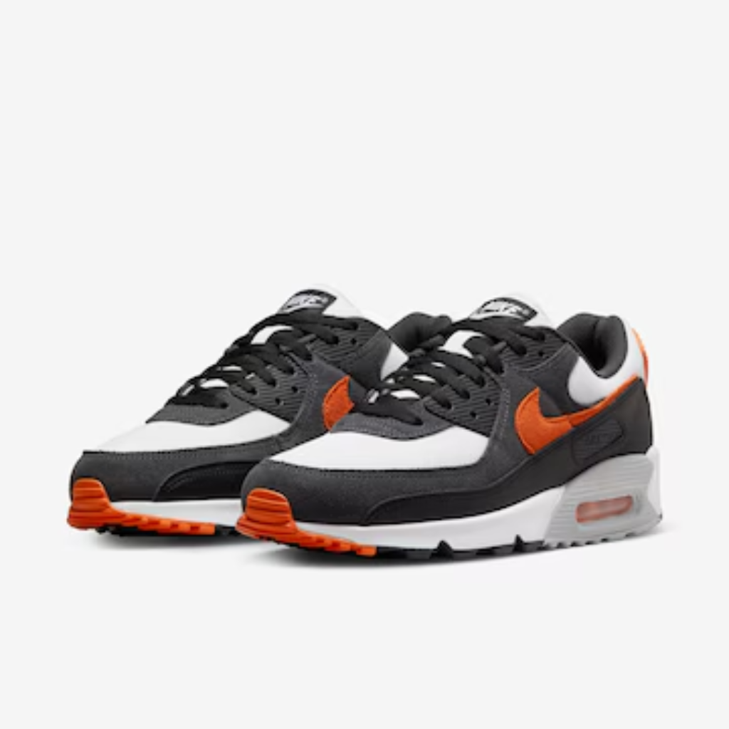 Tênis Nike Air Max 90 Masculino  PRETO E LARANJA