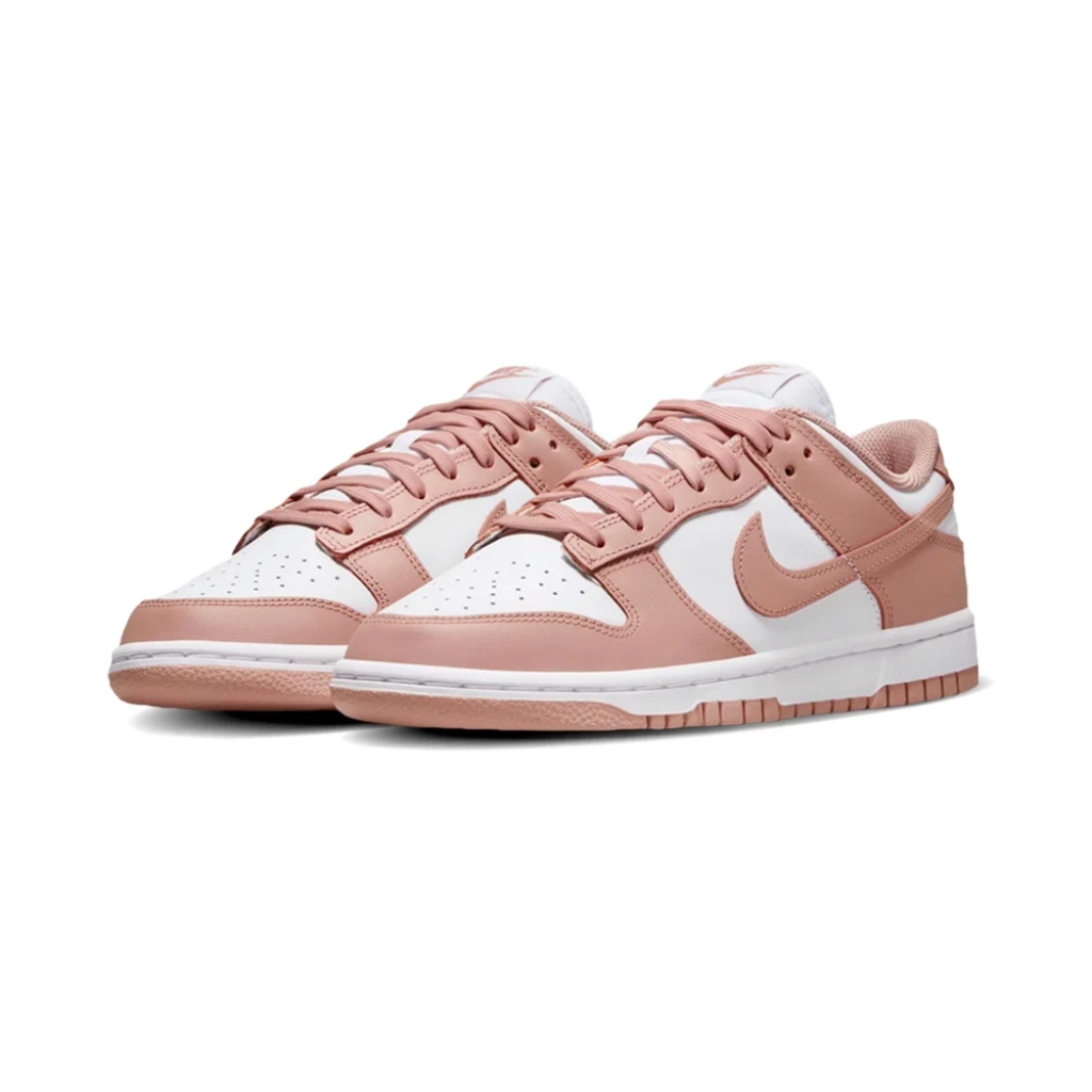 Tênis Nike Feminino Dunk Low " Rose Whisper " Branco/rosa