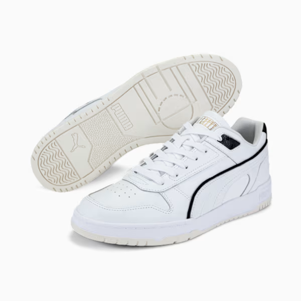 Tênis RBD Game Low branco e preto