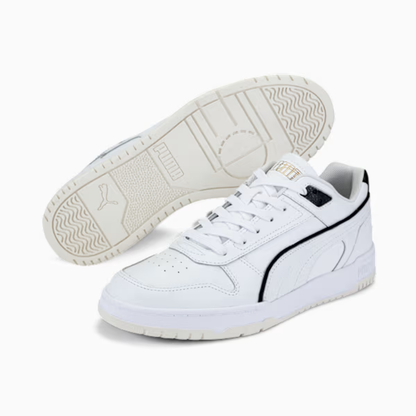 Tênis RBD Game Low branco e preto