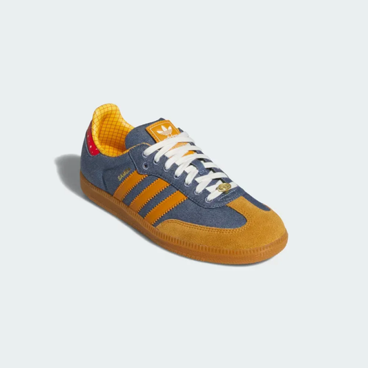 Toy Story x adidas Samba OG Woody Blue Tan Yellow