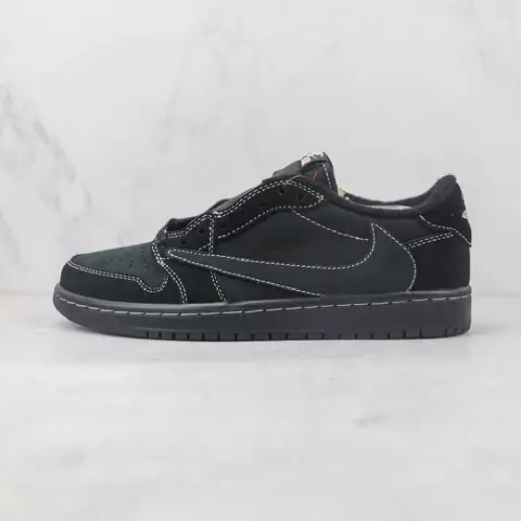 Travis Scott X Air Jordan 1 Low Black Phantom