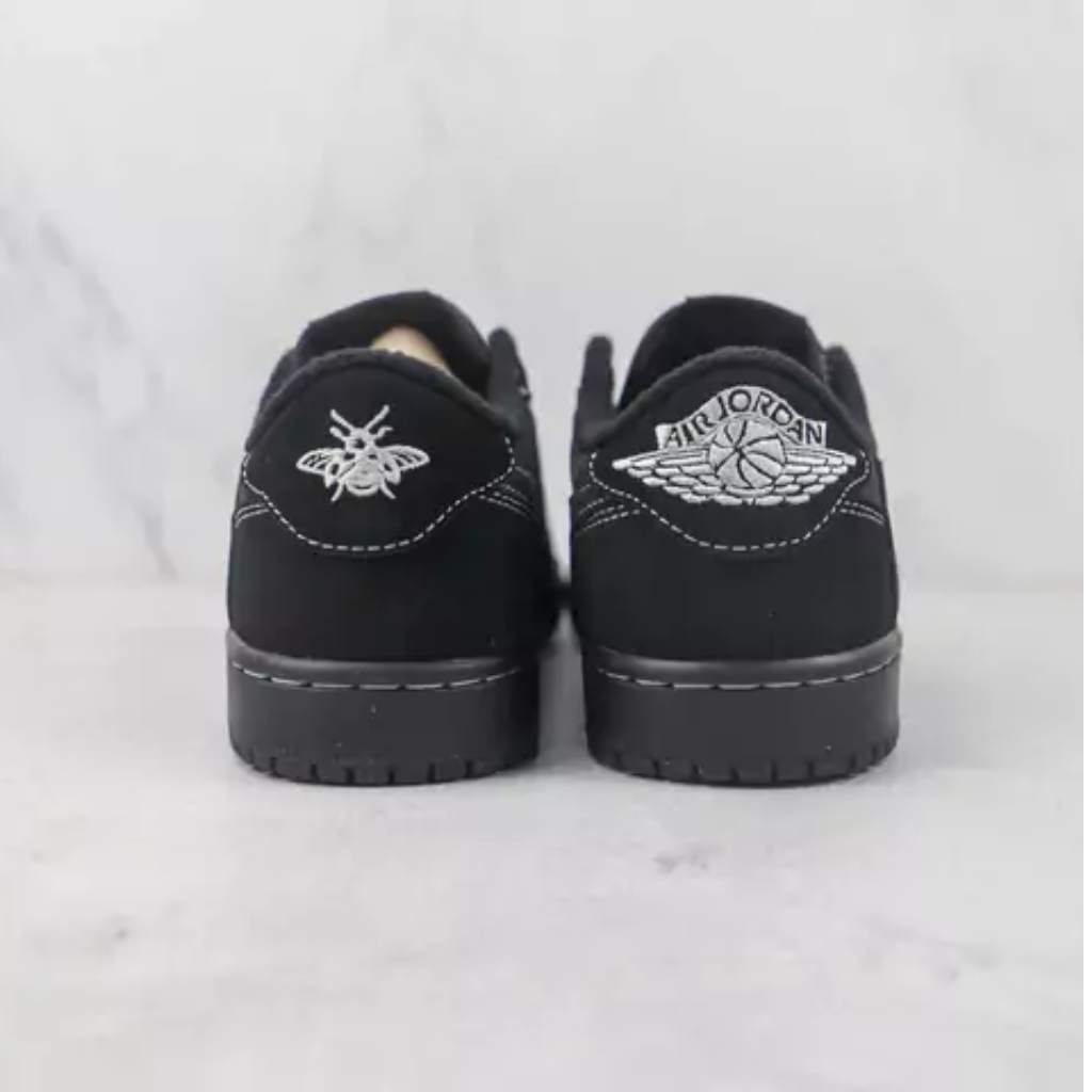Travis Scott X Air Jordan 1 Low Black Phantom