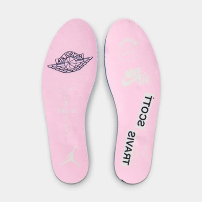 Travis Scott x Air Jordan 1 Low Sail Shy Pink Muslin
