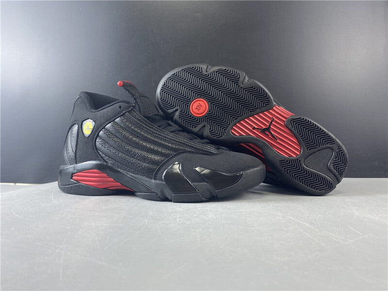 Air Jordan 14 Bred Preto Vermelho