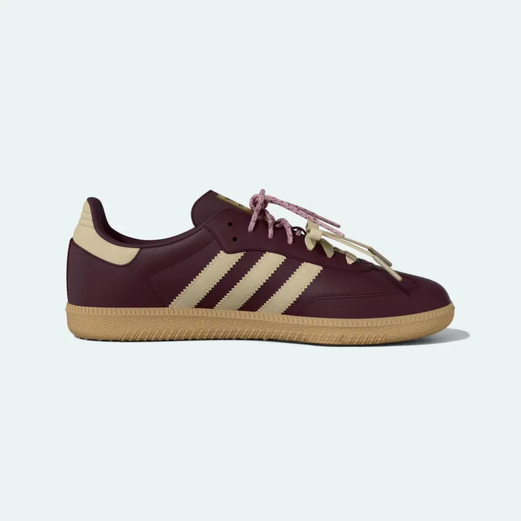 adidas Samba OG Maroon Warm Vanilla Gum