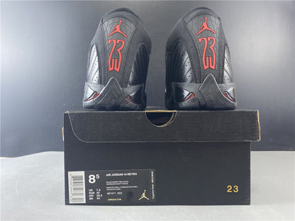 Air Jordan 14 Bred Preto Vermelho
