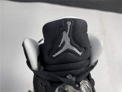 Air Jordan 5 Preto Branco e Azul Gelo