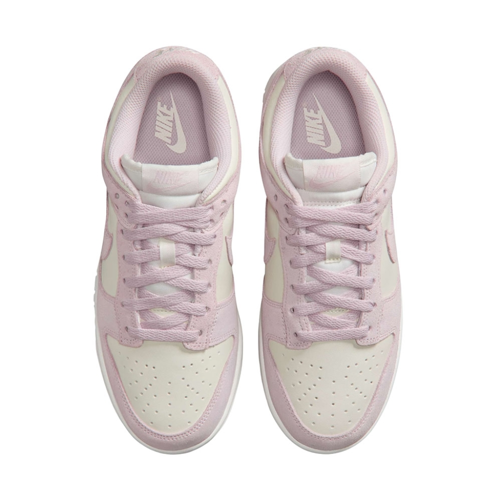 tênis  Nike Dunk Low Branco lilás